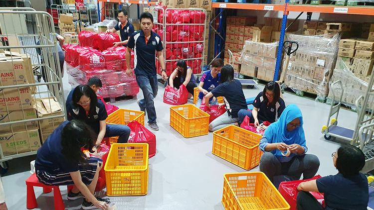 Food Packing at Food from the Heart