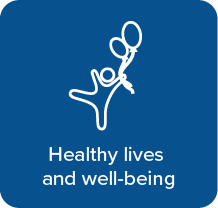 Healthy lives 
				and well-being
