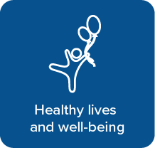 Healthy lives
and well-being